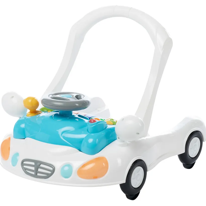 Trotteur 4 en 1 bleu/gris