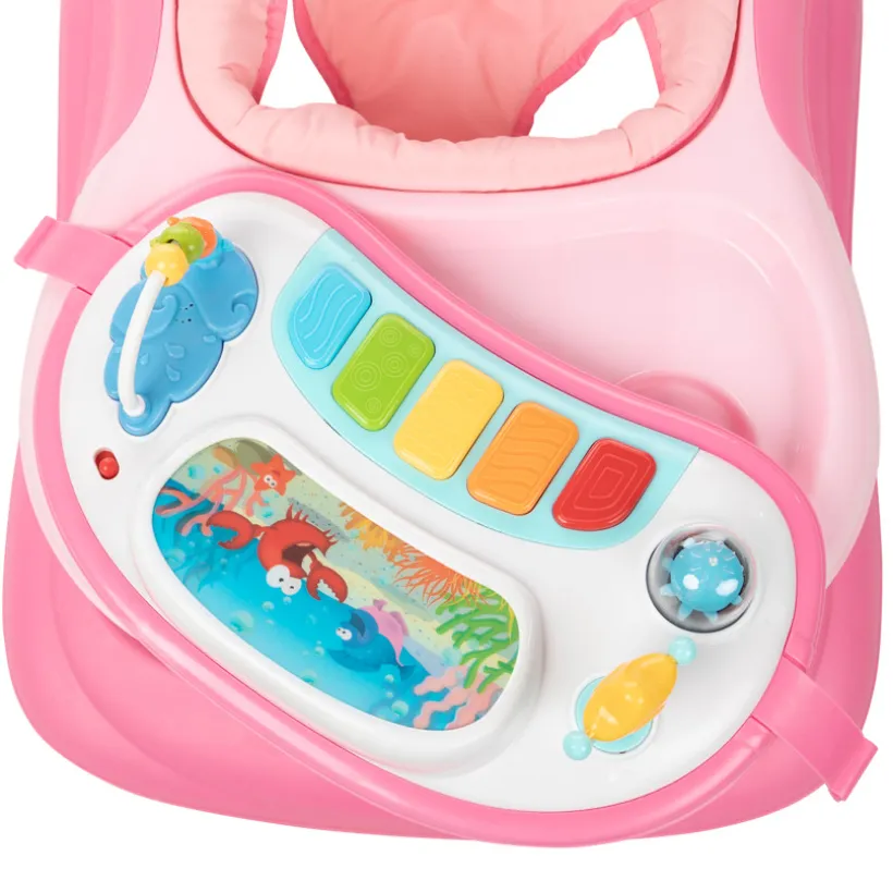 Trotteur 2 en 1 Sea World - Rose