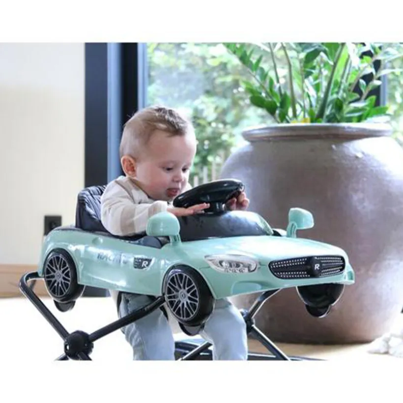 Trotteur voiture 3 en 1 poppy green