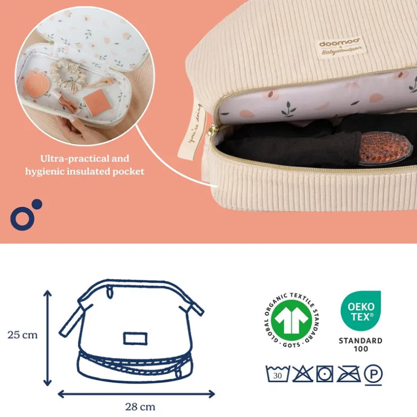 Trousse de maternité Mommy Vanity post-partum Sand