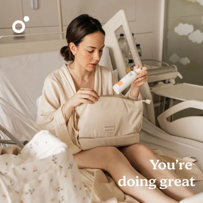 Trousse de maternité Mommy Vanity post-partum Sand