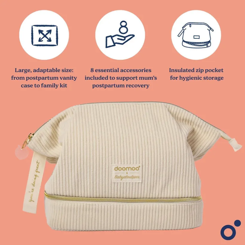Trousse de maternité Mommy Vanity post-partum Sand