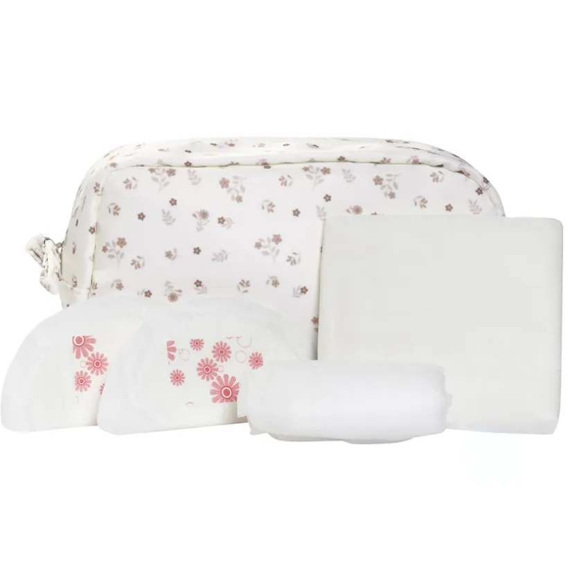 Trousse de maternité 29 pièces Mommy imprimé fleurs