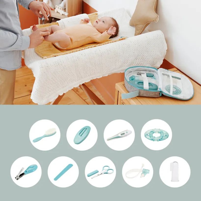 Trousse de soin pour bébé - Aqua