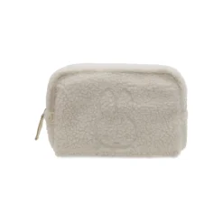 Trousse de toilette en sherpa bouclettes Teddy Miffy oatmeal