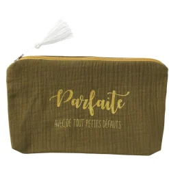 Trousse de toilette Parfaite avec de tout petits défauts Bronze