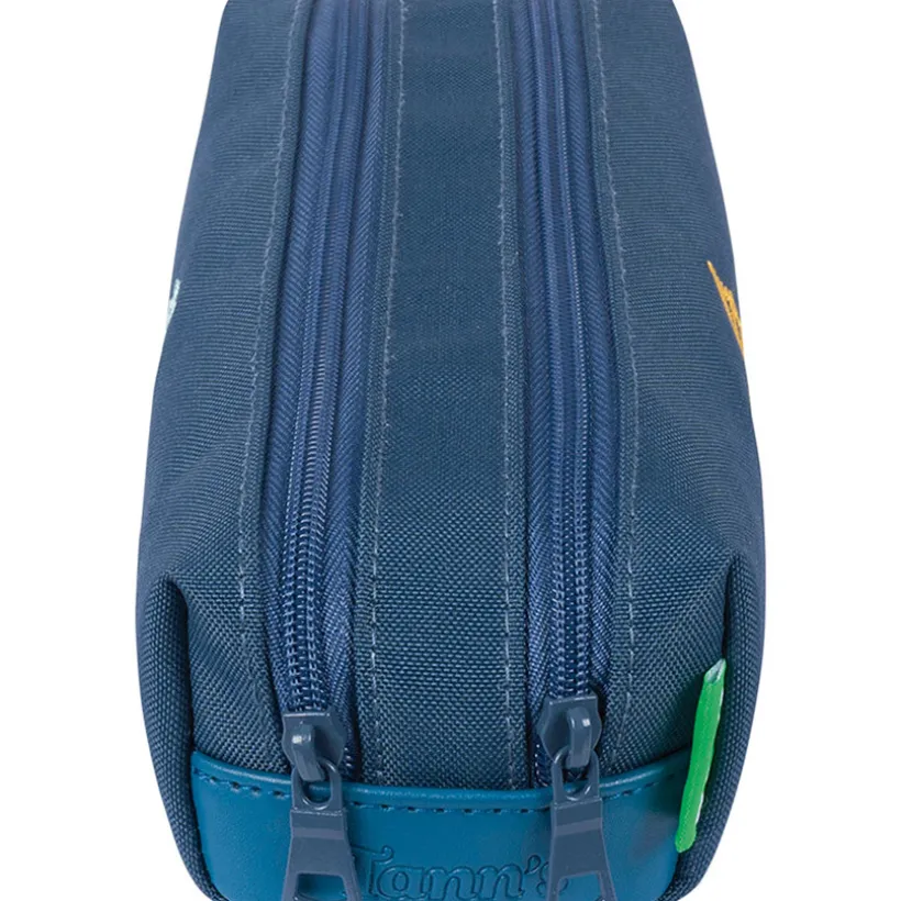Trousse double les fantaisies de Merlin - bleu