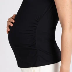T-shirt de grossesse manches courtes uni