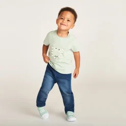 T-shirt manches courtes avec print ludique pour bébé garçon