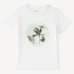 T-shirt manches courtes avec print fantaisie pour garçon