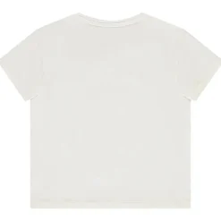 T-shirt manches courtes à broderie bouclette pour fille