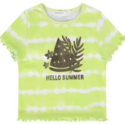 T-shirt manches courtes effet tie & dye pour fille