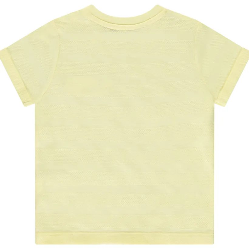 T-shirt manches courtes en jersey effet pop-corn pour bébé garçon