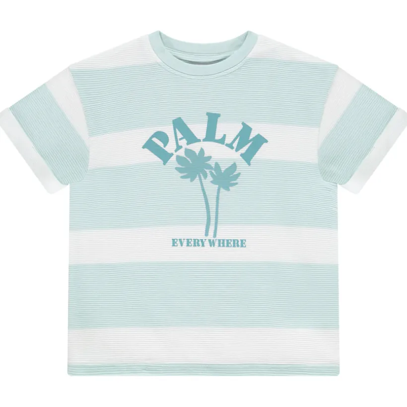 T-shirt manches courtes en jersey fantaisie pour garçon