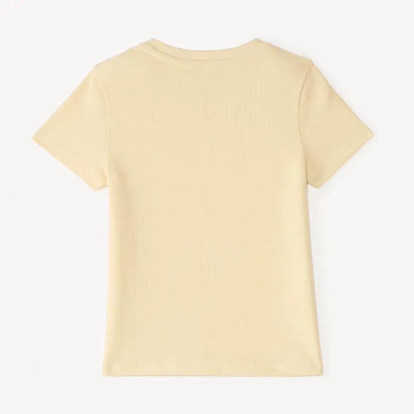 T-shirt manches courtes en maille fantaisie avec poche ludique pour bébé garçon