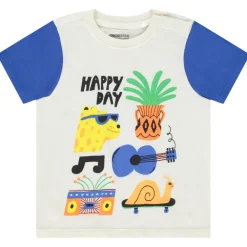 T-shirt manches courtes fantaisie pour bébé garçon