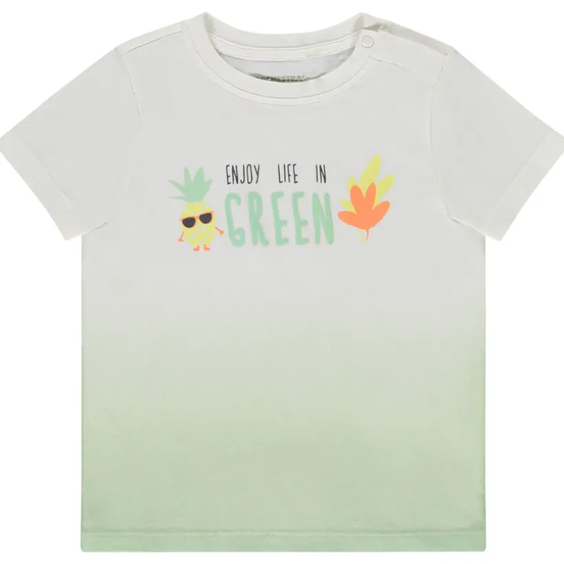 T-shirt manches courtes fantaisie tie and dye pour bébé garçon