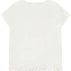 T-shirt manches courtes fantaisie tropical pour fille