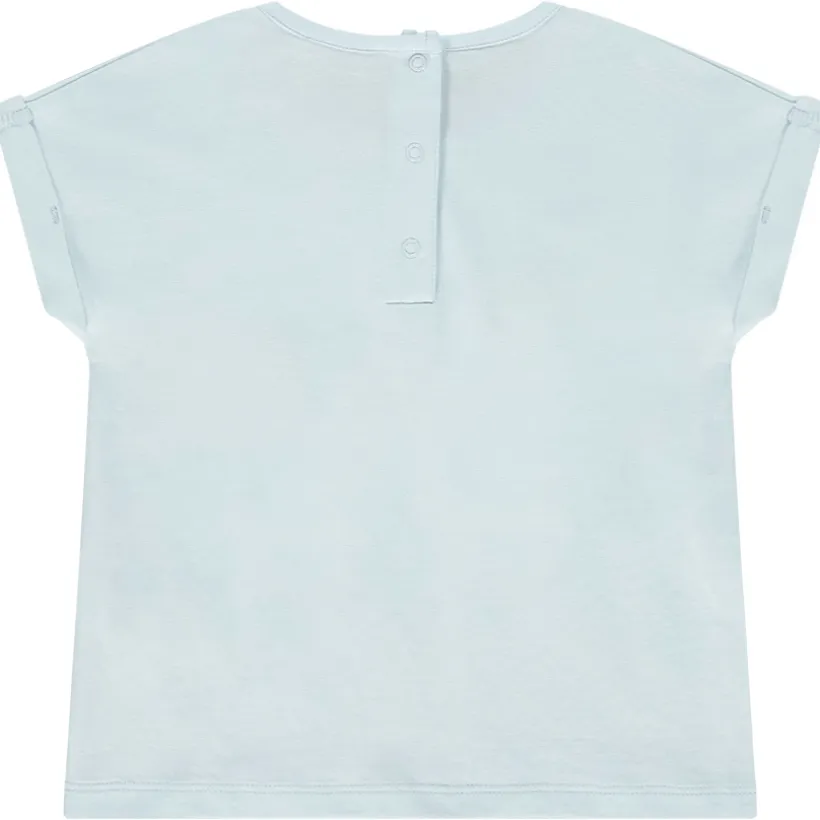 T-shirt manches courtes fantaisie forme boîte pour bébé fille