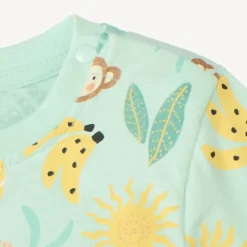 T-shirt manches courtes imprimé fantaisie pour bébé garçon