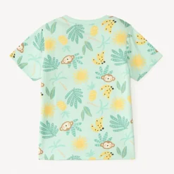 T-shirt manches courtes imprimé fantaisie pour bébé garçon