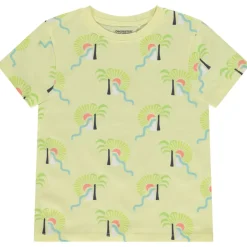 T-shirt manches courtes imprimé fantaisie arty pour garçon