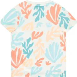 T-shirt manches courtes imprimé coraux pour garçon