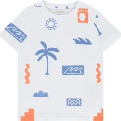 T-shirt manches courtes imprimé fantaisie pour garçon