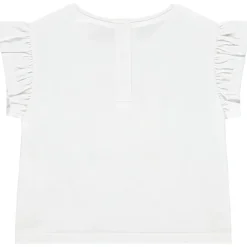 T-shirt manches courtes motif léopard pour bébé fille