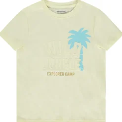 T-shirt manches courtes à patchs appliqués pour garçon