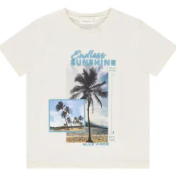 T-shirt manches courtes photoprinté et brodé pour garçon