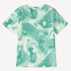 T-shirt manches courtes photoprint skateboard pour garçon