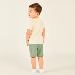 T-shirt manches courtes print crocodile pour bébé garçon