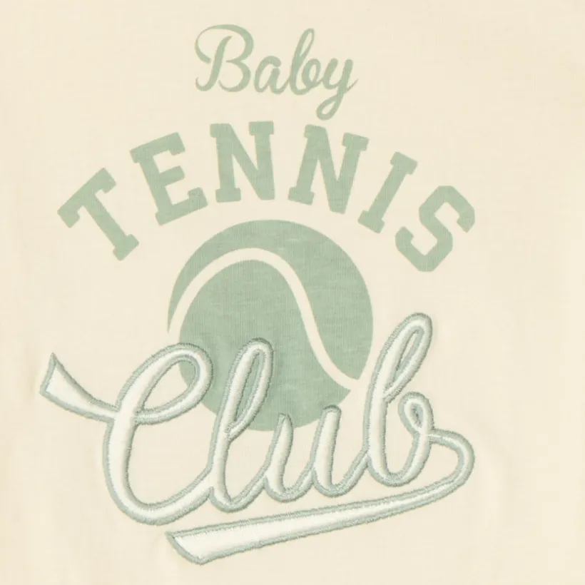 T-shirt manches courtes print tennis pour bébé garçon