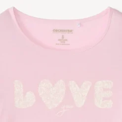 T-shirt manches courtes printé pour fille