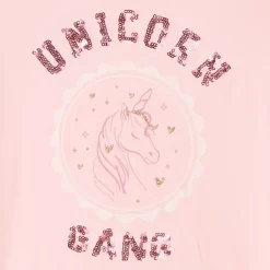 T-shirt manches courtes printé à sequins pour fille