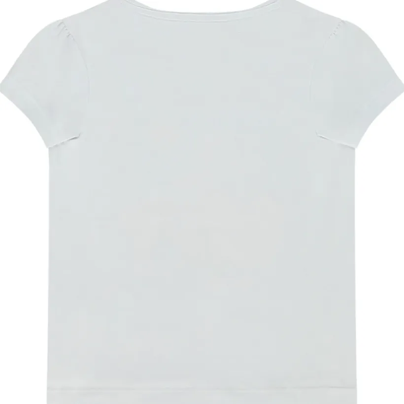 T-shirt manches courtes print fantaisie pour fille