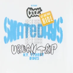 T-shirt manches courtes print skateboard pour garçon