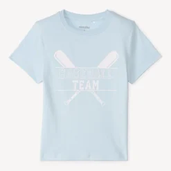 T-shirt manches courtes print fantaisie pour garçon