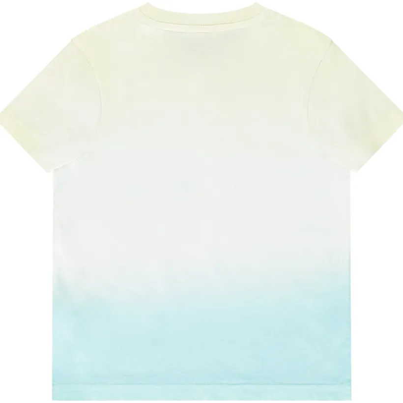 T-shirt manches courtes printé effet dégradé pour garçon