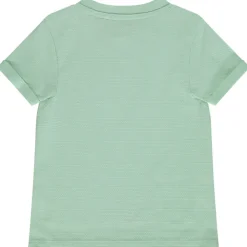 T-shirt manches courtes uni effet texturé pour bébé garçon