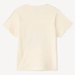 T-shirt manches courtes uni print fantaisie pour garçon