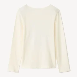 T-shirt manches longues avec sequins fantaisie pour fille