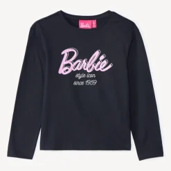 T-shirt manches longues Barbie pour fille
