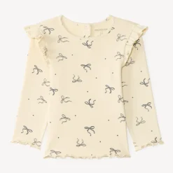 T-shirt manches longues bébé fille imprimé fantaisie