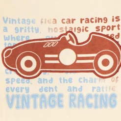 T-shirt manches longues bébé garçon à imprimé voiture de course