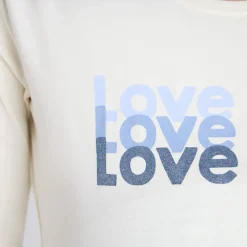 T-shirt manches longues de grossesse print Love Club
