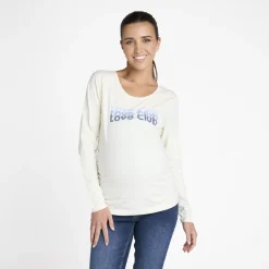 T-shirt manches longues de grossesse print Love Club