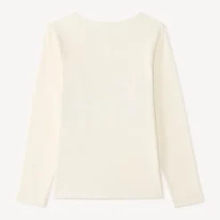 T-shirt manches longues fille avec imprimé fantaisie et paillettes
