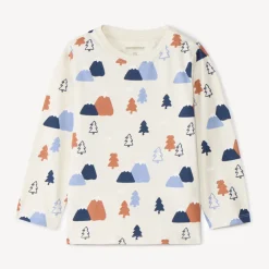 T-shirt manches longues imprimé fantaisie pour bébé garçon